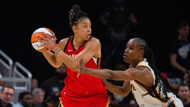 Las Vegas Aces forward Candace Parker